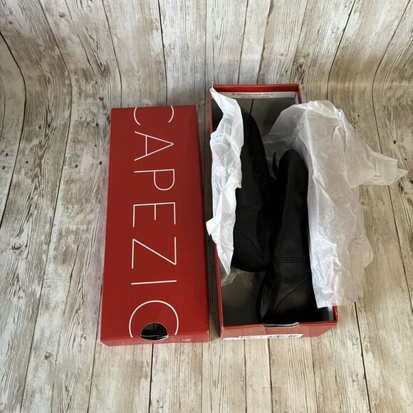 NEW IN BOX Capezio E Series EJ1C  Size 1.5 M Youth Kids Black Slip On Jazz Shoe - Picture 6 of 6
